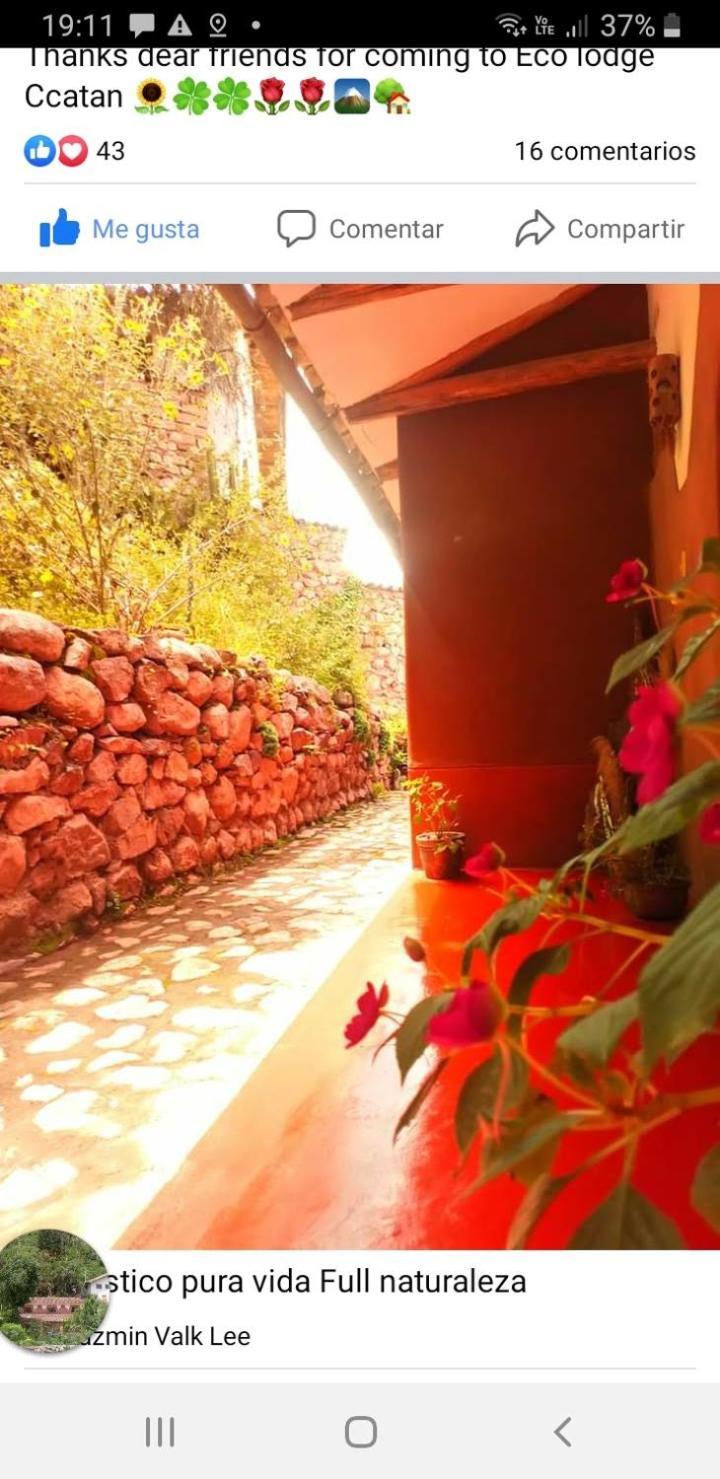 Ecolodge Ccatan Urubamba Ngoại thất bức ảnh